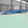 mobile adjustable loading ramp containers unloading ramp